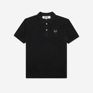 (M)(카라티) 꼼데가르송 블랙와펜 폴로 블랙 AZ-T066-051-1