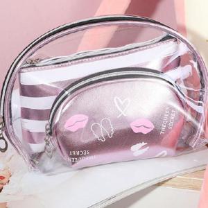 [라일리] Rly (별별창고)G 캐리어 여행용 3종세트 PVC 파우치