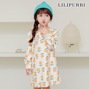 [릴리푸리]릴리푸리  플라워가든 원피스(옐로우)