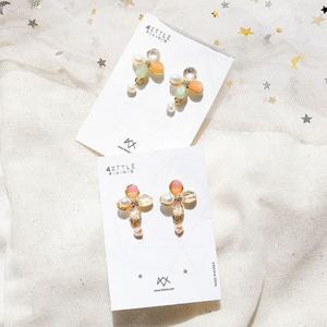 (핸드메이드) 아란 플라워 펄 귀걸이