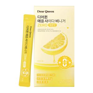 디어퀸 애플사이다비니거 ZERO (레몬맛) 14포x1박스/2주