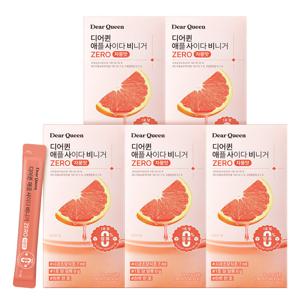 디어퀸 애플사이다비니거 ZERO (자몽맛) 14포x5박스/10주 애사비