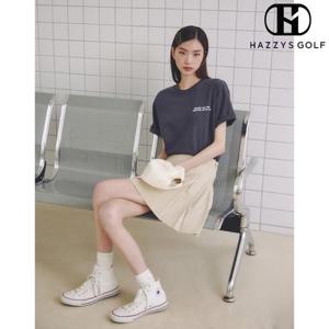 [헤지스골프] (HUTS4B991BK) 챠콜 BUDDIES 반팔티(유