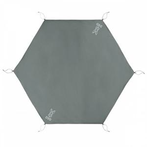 DOD (디오디) 원폴 텐트 M용 그랜드 시트 그레이 315 cm×270 cm GS5-562-GY