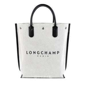 롱샴백 토트 에센셜 캔버스 미듐 10211 에크루