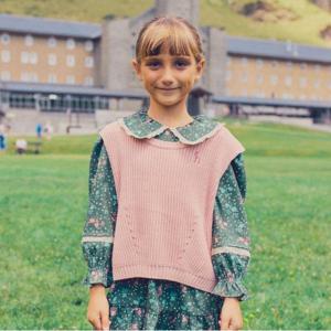 [헤지스 키즈]헤지스키즈 포레스트 니트 베스트 HSF83KV67P_PK