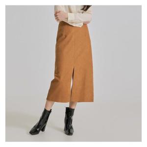 [미쏘][미쏘]앞트임 h라인 롱스커트(MIWWHB226B)