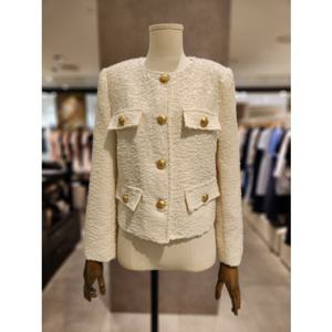 지고트 금장버튼 트위드 자켓 JP8E0JK553