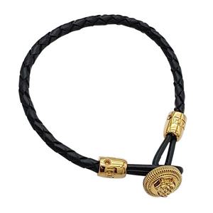 베르사체 메두사 가죽팔찌 1011951 1A00637 1B00V 국내배송