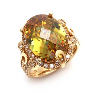 [비앤비골드] 14K 반지 페리도트 RSS15771