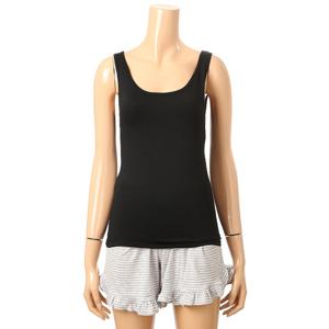 여성 텐셀 타공몰드 블랙 런닝브라EPR0174