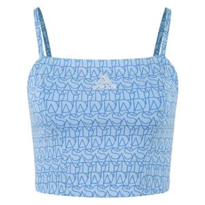 아디다스 여성 스트랩 크롭 탑 민소매 티셔츠 IC8665