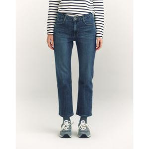 헤지스 여성 24FW 가격인하데님스트레이트핏 네이비 에센셜 데님 팬츠 HSPA4D781N2