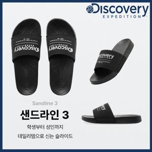 디스커버리 24SS 신상 샌드라인3 슬리퍼 샌들 DXLP1101N-BKS