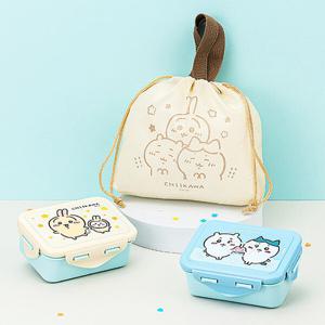 [오키즈]먼작귀 도시락-콤팩트 2단 파우치세트 MZ8474 (R0327)