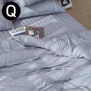 테라피 M2 호텔 차렵 이불 패드세트 퀸 Q 그레이