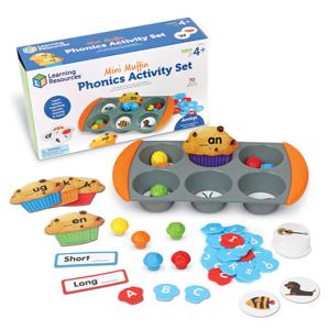 (러닝리소스) LER5547 미니 머핀 파닉스 활동세트