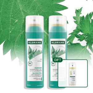 [클로란] 네틀 노세범 드라이 샴푸 150ml 2개 (+오트 드샴 50ml)