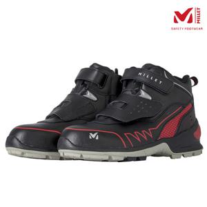 밀레 M-008 가죽 스트랩 경량 안전화 현장 안전작업화