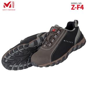 밀레 Z-F4 가죽 슬립온 경량 안전화 현장 안전작업화