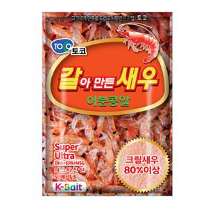 토코 갈새우 갈아만든새우 어분콩알 민물떡밥