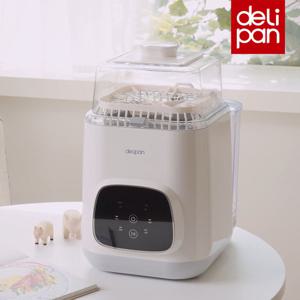 델리팬 올인원 스마트 젖병세척기 젖병소독기 고압세척 스팀 살균 건조 보관 출산 임신 선물 DEL-BW9