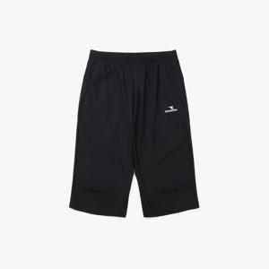 [디아도라] 쿨코어 미디움 우븐 팬츠 BLACK