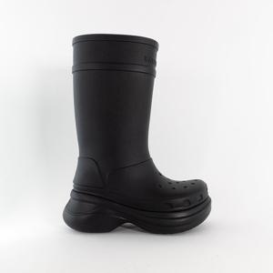 발렌시아가 크록스 레인 부츠 장화 블랙 677384W1S8E1000