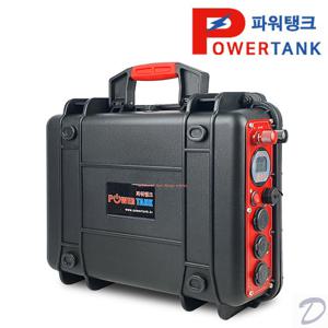 파워탱크 A 배터리 리튬 인산철 12V 하드 케이스PT-15H101A 낚시 캠핑 대용량밧데리