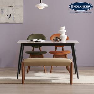 메사 그리츠 통세라믹 4인용 식탁세트 1400(벤치1+의자2)