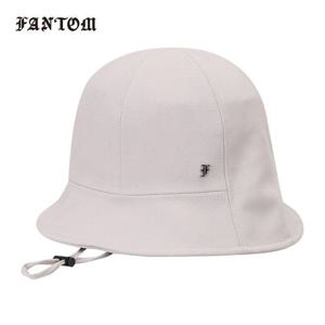 [팬텀] 여성 벨벳 리본 튤립 햇