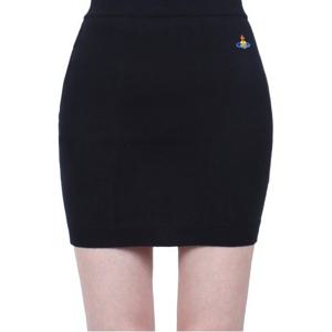 비비안웨스트우드 여성 캐시미어 스커트 블랙 1802000Q Y001V N401