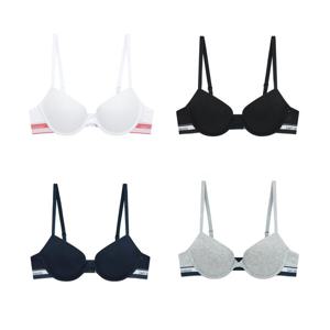 [엠포리오 아르마니 언더웨어][4종택1]아이코닉 로고밴드 푸쉬업브라(0824185517-8-9-0)