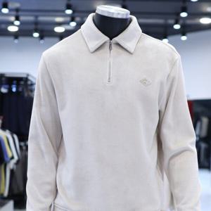 [STCO]코듀로이 반집업 티셔츠 F2TS24367