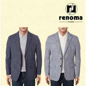 [레노마캐주얼]SS 레노마 봄여름 2종택일 체크가 멋스러운 스트레치 자켓  ROBJ07A51ADG