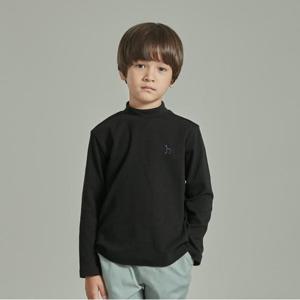 [헤지스 키즈]헤지스키즈 기본 반목폴라 HSW11TT03M_BK