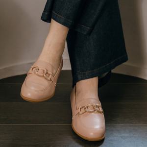 엘리자베스스튜어트[론칭가179000]양가죽 체인 로퍼 EBAL147508