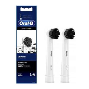 오랄비전동칫솔모 오랄비퓨어클린칫솔모 eb20 2개 차콜 오랄비칫솔모 리필모 퓨어클린