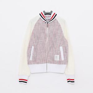 톰브라운 삼선 스트라이프 봄버 여성 자켓 FJT329A J0144 960