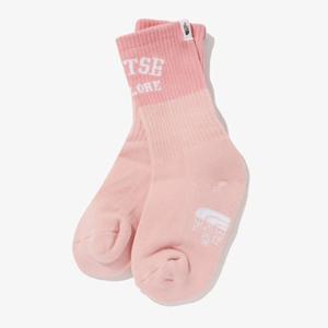 노스페이스 키즈 NY4MQ50T 핑크 미드 웜 삭스 아동양말