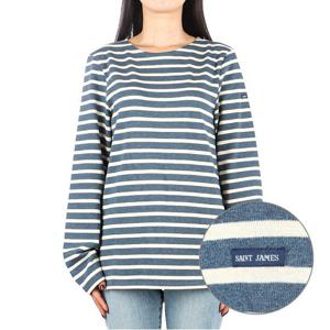 [세인트제임스] 24SS (6870 EI) 남녀공용 메르디앙 모던 긴팔 티