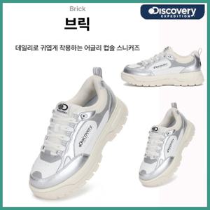 디스커버리 남성/여성 커플 공용 브릭 운동화 워킹화 DXSH3111N-DXNW