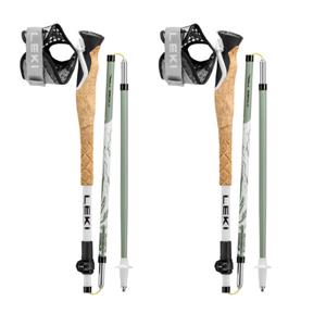 레키 크로스트레일 FX 수퍼라이트 허브 4단 접이식 초경량 등산스틱 노르딕워킹 트레일러닝