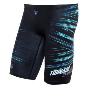남자 실내 수영복 토네이도 5부 강습용 스윔웨어 카이온 블루
