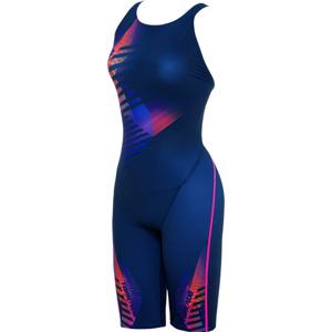 여자 실내 수영복 토네이도 반신 강습용 스윔웨어 브릿 핑크