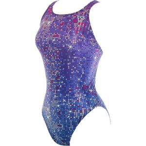 여자 실내 수영복 토네이도 탄탄이 원피스 강습용 은하수 멀티