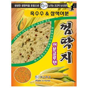 에코레져 어분글루텐 껌딱지 (옥수수&삼색어분) 떡밥