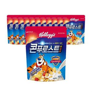켈로그 콘푸로스트 600g 12개