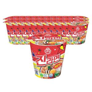 오뚜기 진라면컵 매운맛 65g 24개
