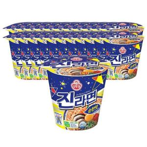 오뚜기 진라면컵 순한맛 65g 24개
